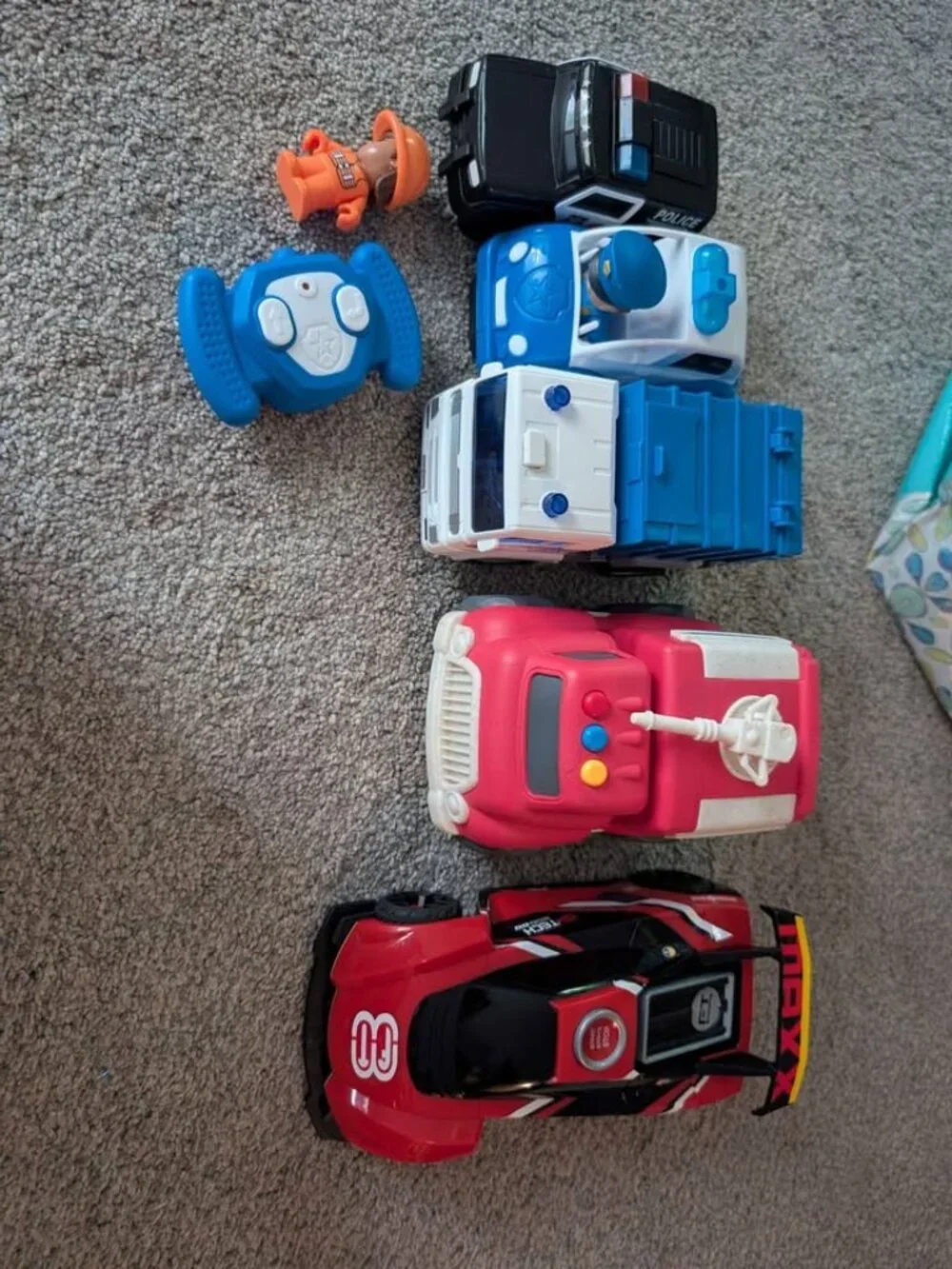 Plastic cars bundle